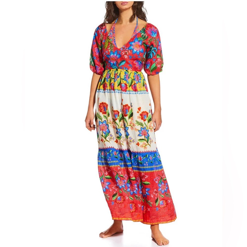 Johnny Was Cover Up Maxi Dress